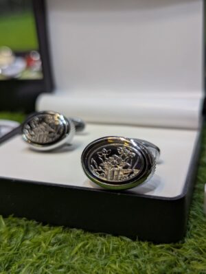 Oval Crest Cufflinks